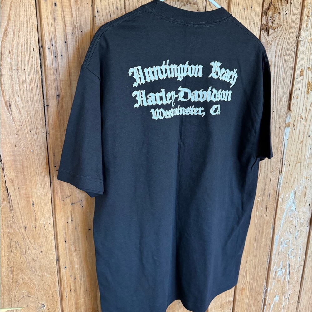 Harley-Davidson Huntington Beach Graphic T-Shirt, Men’s Large, Black - Picture 11 of 11